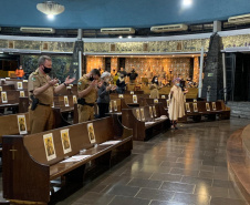 Missa de Ação de Graças pelos 166 anos da PM retoma tradição da Corporação com cerimônia no Santuário Nossa Senhora do Perpétuo Socorro