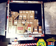 Eletrônicos e cigarros contrabandeados são apreendidos pela PM em Assis Chateaubriand (PR)