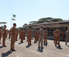 PM forma 47 novos soldados durante solenidade do aniversário de 166 anos