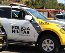 Segurança Pública recebe novo bloco na Academia Policial Militar do Guatupê e 59 novas viaturas