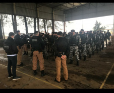 Polícias Civil e Militar e GAECO de Guarapuava deflagram Operação Tentorium e prendem 12 pessoas ligadas  a vários crimes