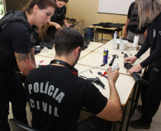 Polícia Civil promove curso de atualização de armamento e tiro em Cascavel