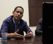 Secretário coronel Marinho participa de videoconferência com delegados da Polícia Civil de todo o Estado 