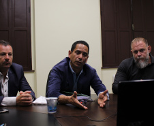 Secretário coronel Marinho participa de videoconferência com delegados da Polícia Civil de todo o Estado 