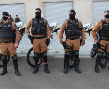 PM inicia operação Saturação com mais de 200 policiais militares no CIC, em Curitiba
