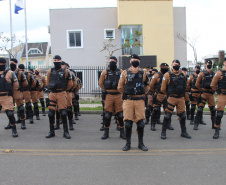 PM inicia operação Saturação com mais de 200 policiais militares no CIC, em Curitiba