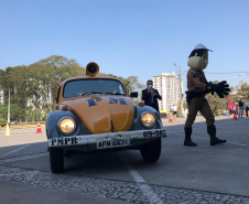  BPTran encerra Semana Nacional do Trânsito com apoio a arrecadação de brinquedos para a Campanha Paraná Piá 