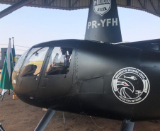  Para intensificar a segurança nas fronteiras, Polícia Civil inaugura base aérea no oeste do Paraná 
