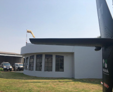  Para intensificar a segurança nas fronteiras, Polícia Civil inaugura base aérea no oeste do Paraná 