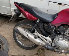 Desmanche com sete motos furtadas é descoberto pelo BPGd em Piraquara, na RMC