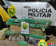  Mais de 270 quilos de maconha são apreendidos pelo BPRv em situações distintas 