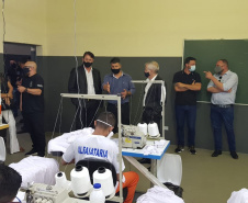 Penitenciária Central do Estado inaugura novo canteiro de trabalho para presos