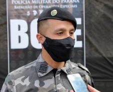 BOPE comemora 10 anos de criação com entrega de medalhas em Curitiba