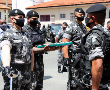 BOPE comemora 10 anos de criação com entrega de medalhas em Curitiba