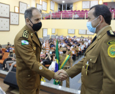 3° Comando Regional da PM celebra 10 anos e batalhão de Maringá recebe novo Comandante