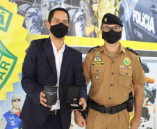 Em Maringá, Secretário da Segurança visita unidades da Polícia Militar e do Corpo de Bombeiros