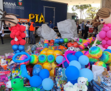 PCPR participa da campanha Paraná Piá com doação de brinquedos 
