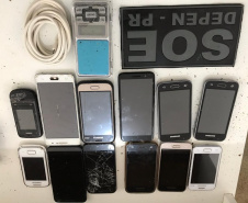 Agentes penitenciários do sudoeste impedem entrada de 1,2 quilos de maconha, celulares e outros ilícitos em unidade penal