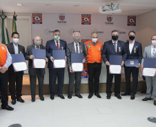 Secretário coronel Marinho recebe medalhas da Defesa Civil e da Casa Militar  