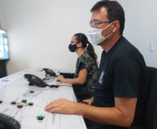 Central de Controle de Quadrantes é instalada na Penitenciária Estadual de Londrina II