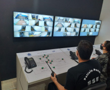 Central de Controle de Quadrantes é instalada na Penitenciária Estadual de Londrina II