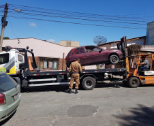 Delegacia de Rio Branco do Sul não tem mais veículos apreendidos parados