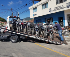 Delegacia de Rio Branco do Sul não tem mais veículos apreendidos parados