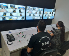 Central de Controle de Quadrantes é instalada na Penitenciária Estadual de Londrina II