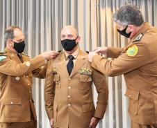 Subcomandante-Geral da PM é homenageado ao seguir para a Reserva Remunerada em Curitiba (PR)
