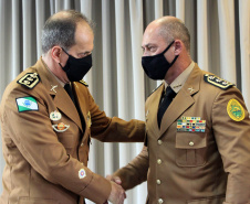 Subcomandante-Geral da PM é homenageado ao seguir para a Reserva Remunerada em Curitiba (PR)