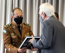 Subcomandante-Geral da PM é homenageado ao seguir para a Reserva Remunerada em Curitiba (PR)