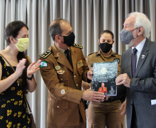 Subcomandante-Geral da PM é homenageado ao seguir para a Reserva Remunerada em Curitiba (PR)
