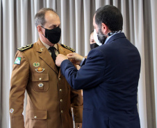 Subcomandante-Geral da PM é homenageado ao seguir para a Reserva Remunerada em Curitiba (PR)