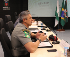  No Paraná, Senasp ouve experiências e demandas de Secretarias da Segurança Pública e polícias Militares e Civis dos estados do Sul 