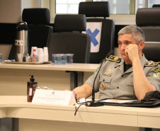  No Paraná, Senasp ouve experiências e demandas de Secretarias da Segurança Pública e polícias Militares e Civis dos estados do Sul 