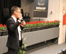 SENASP apresenta projeto de compartilhamentos de dados e valorização dos policiais, em Curitiba