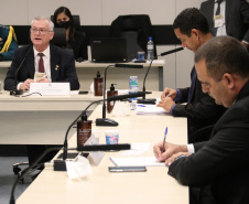  No Paraná, Senasp ouve experiências e demandas de Secretarias da Segurança Pública e polícias Militares e Civis dos estados do Sul 