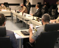  No Paraná, Senasp ouve experiências e demandas de Secretarias da Segurança Pública e polícias Militares e Civis dos estados do Sul 