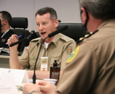  No Paraná, Senasp ouve experiências e demandas de Secretarias da Segurança Pública e polícias Militares e Civis dos estados do Sul 