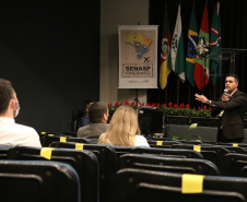 SENASP apresenta projeto de compartilhamentos de dados e valorização dos policiais, em Curitiba