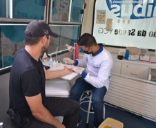 Em Ponta Grossa, servidores participam de atividades de atenção à saúde do homem