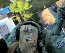 Polícia Civil realiza apoio aéreo na maior operação da PF e da Receita Federal 