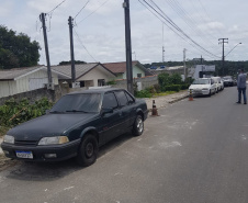 Segurança Pública e Polícia Civil removem 79 veículos que estavam parados na Delegacia de Campina Grande do Sul