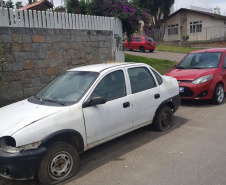 Segurança Pública e Polícia Civil removem 79 veículos que estavam parados na Delegacia de Campina Grande do Sul