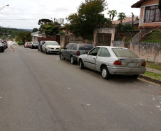 Segurança Pública e Polícia Civil removem 79 veículos que estavam parados na Delegacia de Campina Grande do Sul