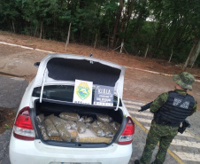 No Oeste do estado, BPFron apreende 14 quilos de Skank e 60 quilos de maconha durante a Operação Hórus