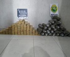 No Oeste do estado, BPFron apreende 14 quilos de Skank e 60 quilos de maconha durante a Operação Hórus