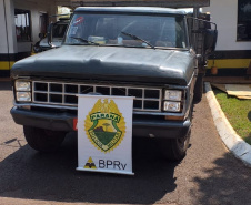 Em situações distintas, BPRv recupera carro e apreende caminhão carregado com contrabando no oeste do Paraná