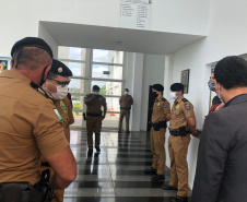 Secretário da Segurança Pública faz visita técnica em unidades da PM e Corpo de Bombeiros em Londrina