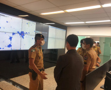 Secretário da Segurança Pública faz visita técnica em unidades da PM e Corpo de Bombeiros em Londrina